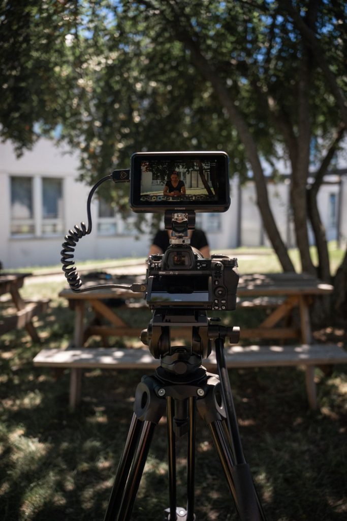 photo1 matériel pour une interview vidéo