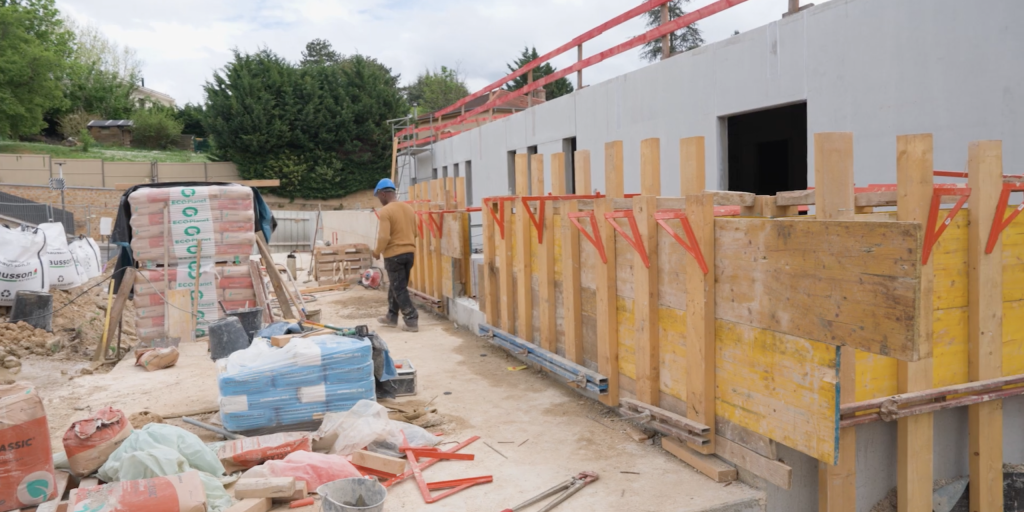 Pierres Construction chantier école MR Paul