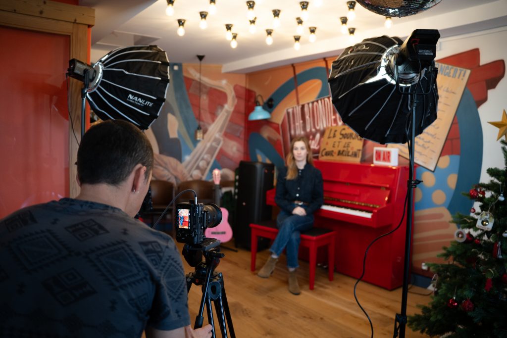 créer une interview vidéo